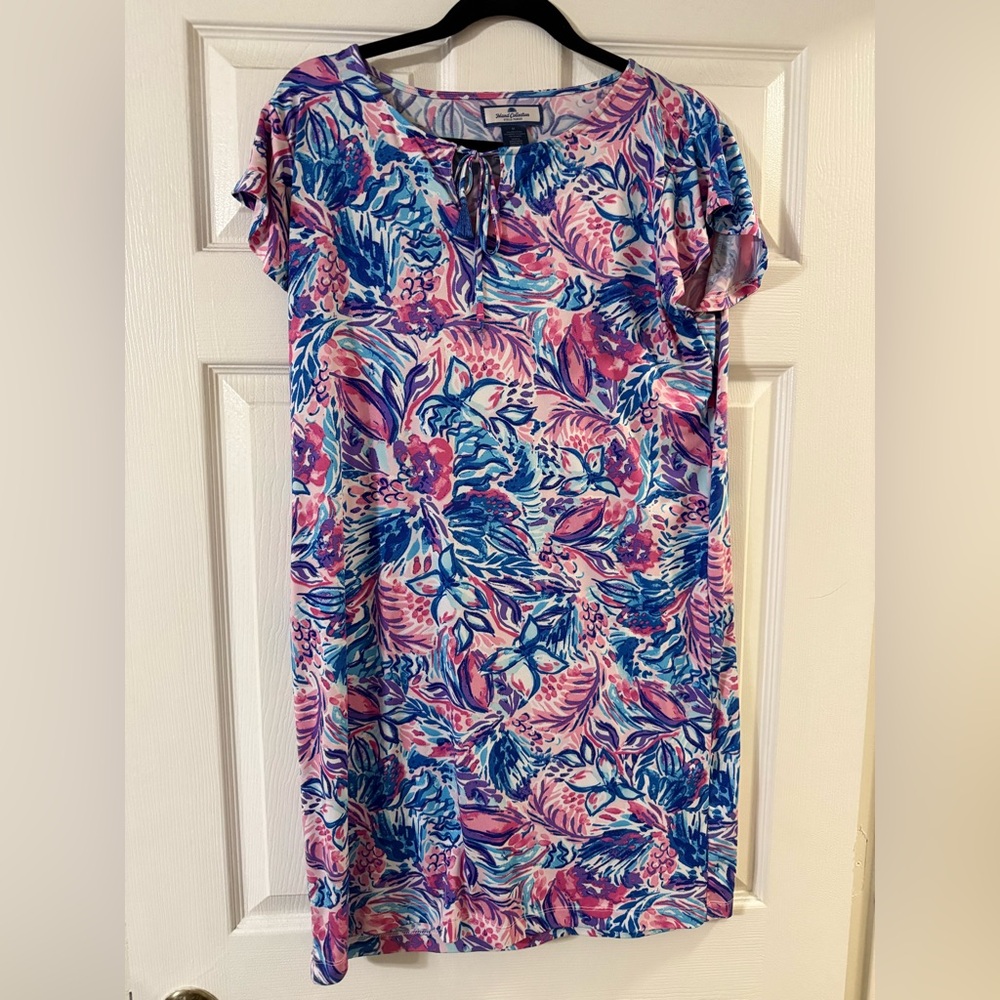 Vibrant Floral Women's Mini Dress